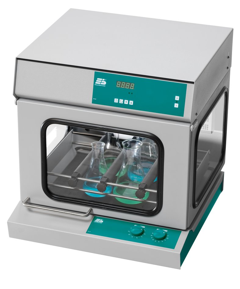 [2652015] Inkubator TH15, 50°C till Edmund Bühler KS 15 skakbord