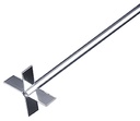 Dubbel paddelomrörare, 50 x 12 mm, axel 400xØ8 mm