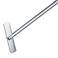 Paddelomrörare, 60 x 12 mm, axel 400 x Ø8 mm