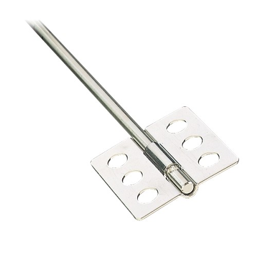 Paddelomr., 70 x 70 mm, axel 550 x Ø8 mm