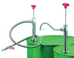 Pump, slang med stoppkran, dykrör 910 mm