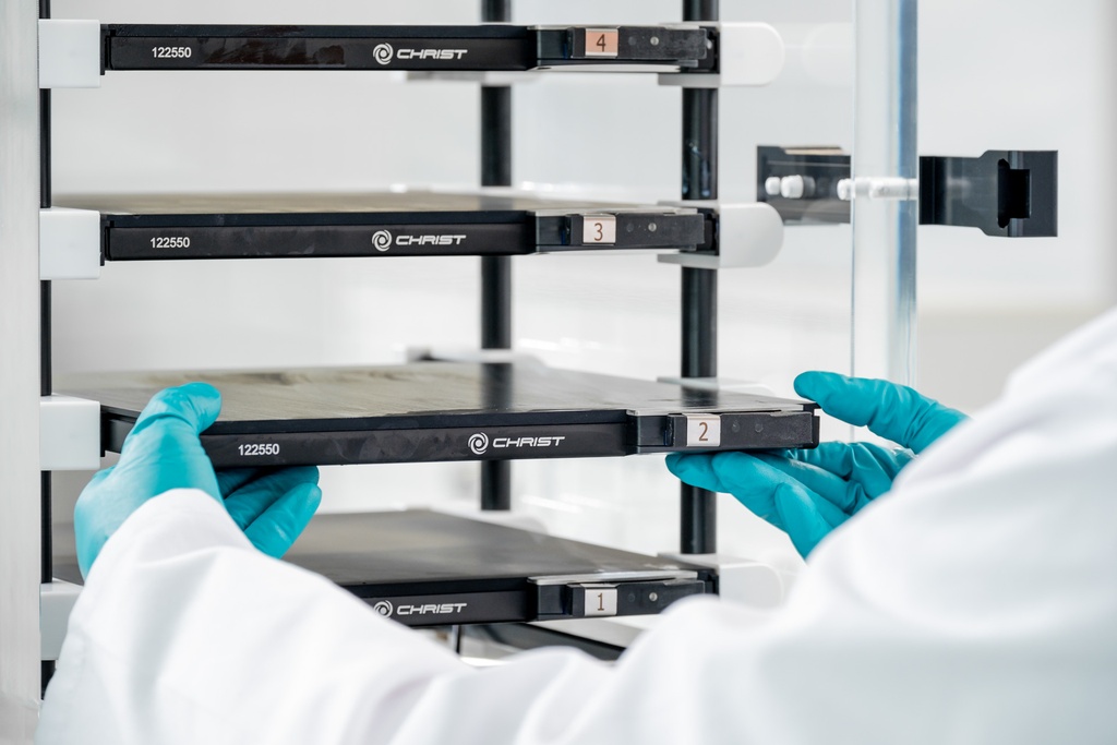 Rack til LyoCube for 5 hylder - kommer uden hylder