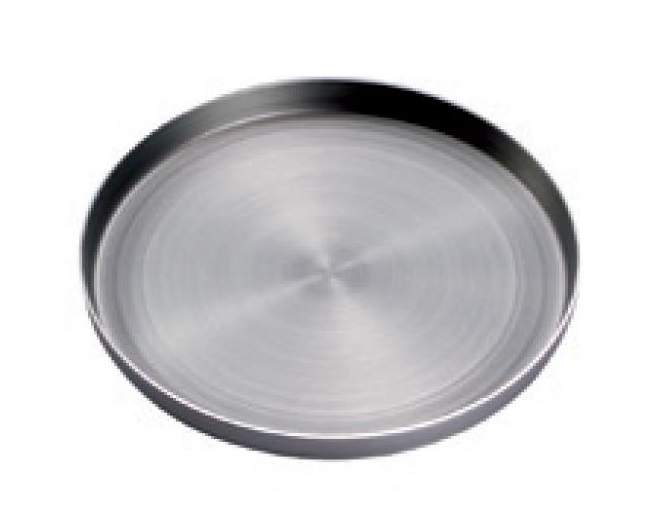 Hylla i aluminium, Ø200 x H18 mm