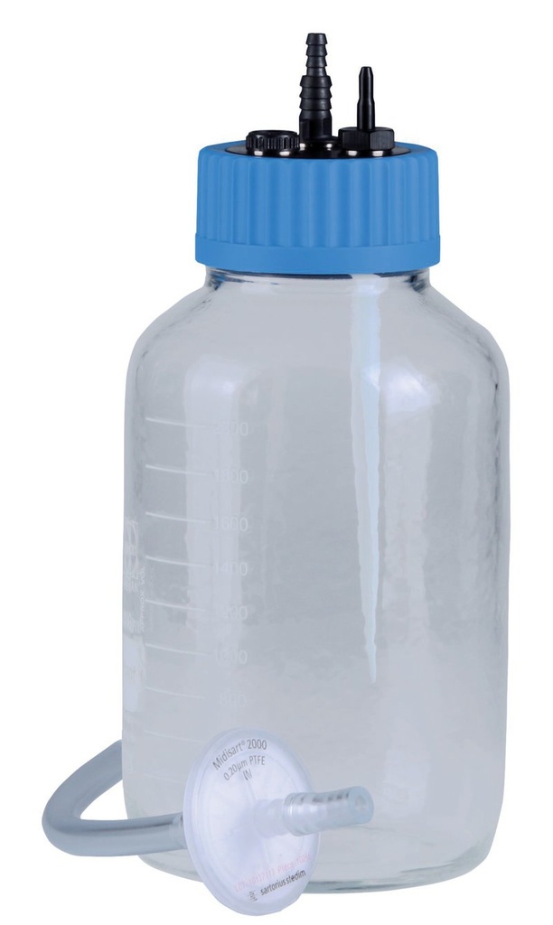 [2835809] Uppsamlingsflaska,  borosilikatglas, 2 l, komplett