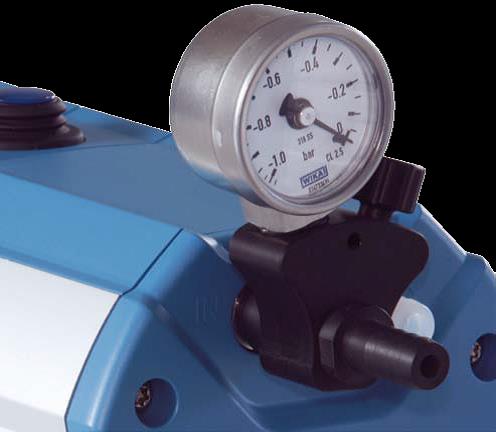 Vakuumventil med manometer t/ ME 1, ME 1C, MZ 1C