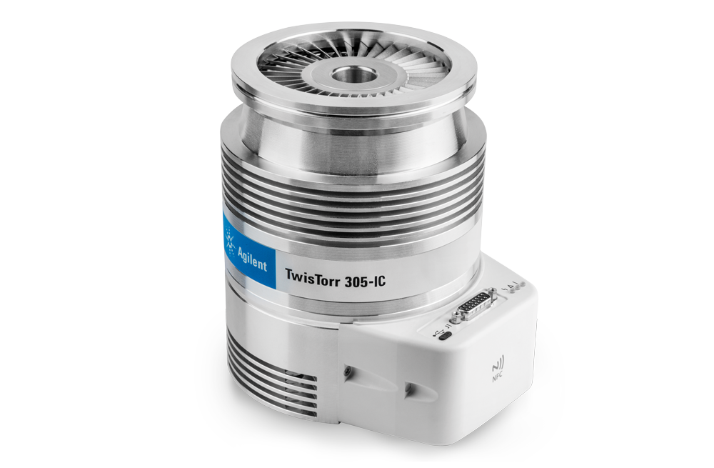 Turbopumpe Agilent TwisTorr 305 IC, vandkølet 1 x 10-10 mbar, 250L/s