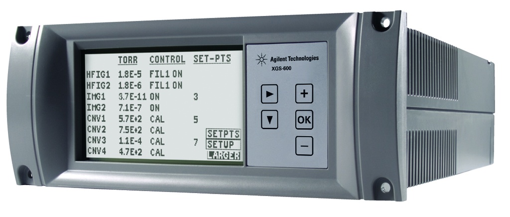 Vakuum controller, Agilent XGS-600, 8 kanaler