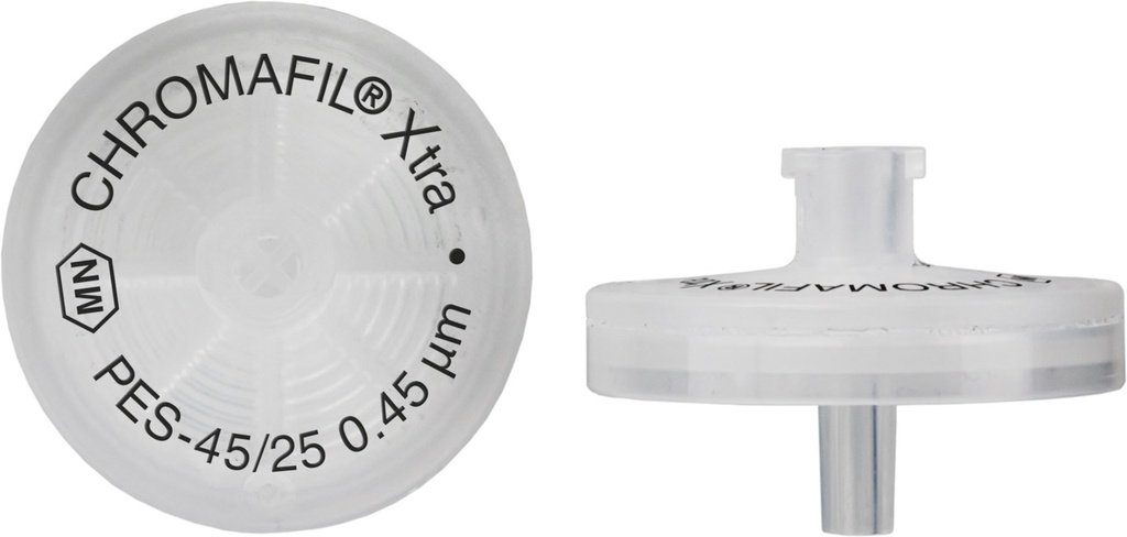 Sprutfilter, Macherey-Nagel CHROMAFIL Xtra, PES, Ø25 mm, 0,45 µm, 400 st.