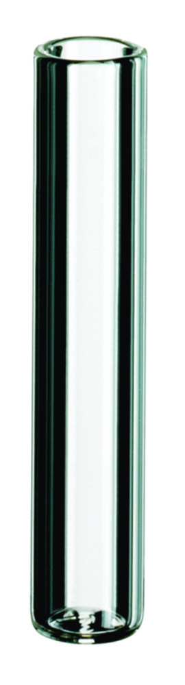 Mikroinsats till vialer, LLG, N 9/10/11 bred, Ø6 mm, flat, 0,2 mL