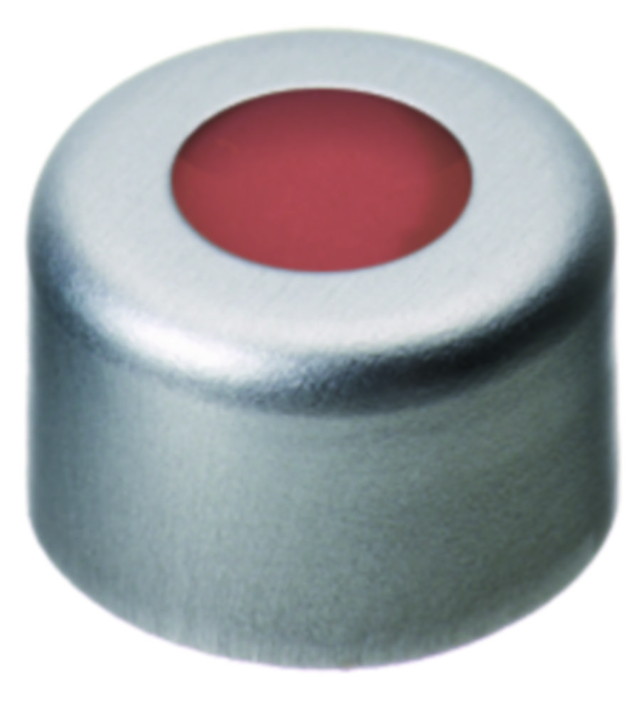 Crimp-lock, LLG, N 8, alu m. hål, silver, gummi/PTFE 45 A
