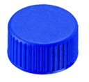 [4008227] Skruvlock, LLG, N 9 short thread, blå PP, silikon/PTFE 55 A