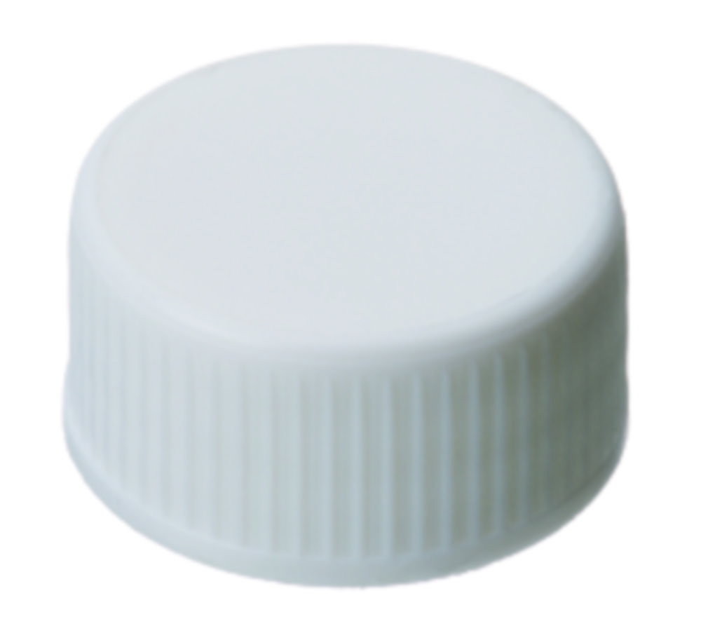 Skruvlock, LLG, N 24, vit PP, silikon/PTFE 45 A, UltraBond