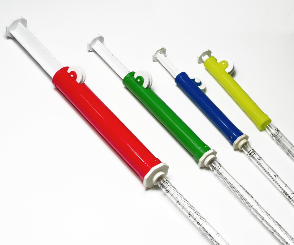 Pipettpump, ISOLAB "pi-pump", 2 ml, blå