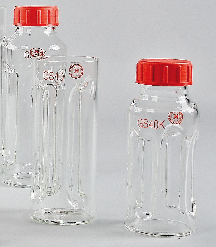 Homogeniseringsglas GS 50K m/skruvlock, 1000 ml