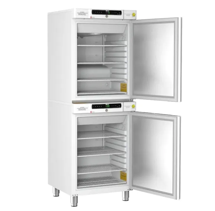 Kyl-/frysskåp, GRAM BioCompact II RR210/RF210, +2/20 och -25/-5°C, 2x125L, vit