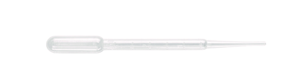 Pasteurpipetter, Ratiolab Macro, PE, 158 mm, 3 ml, sterila, 50 x 10 st.