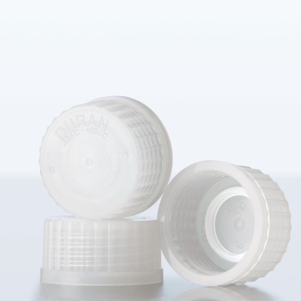 Skruvlock DURAN PURE Premium Lip seal, PFA, GL 45