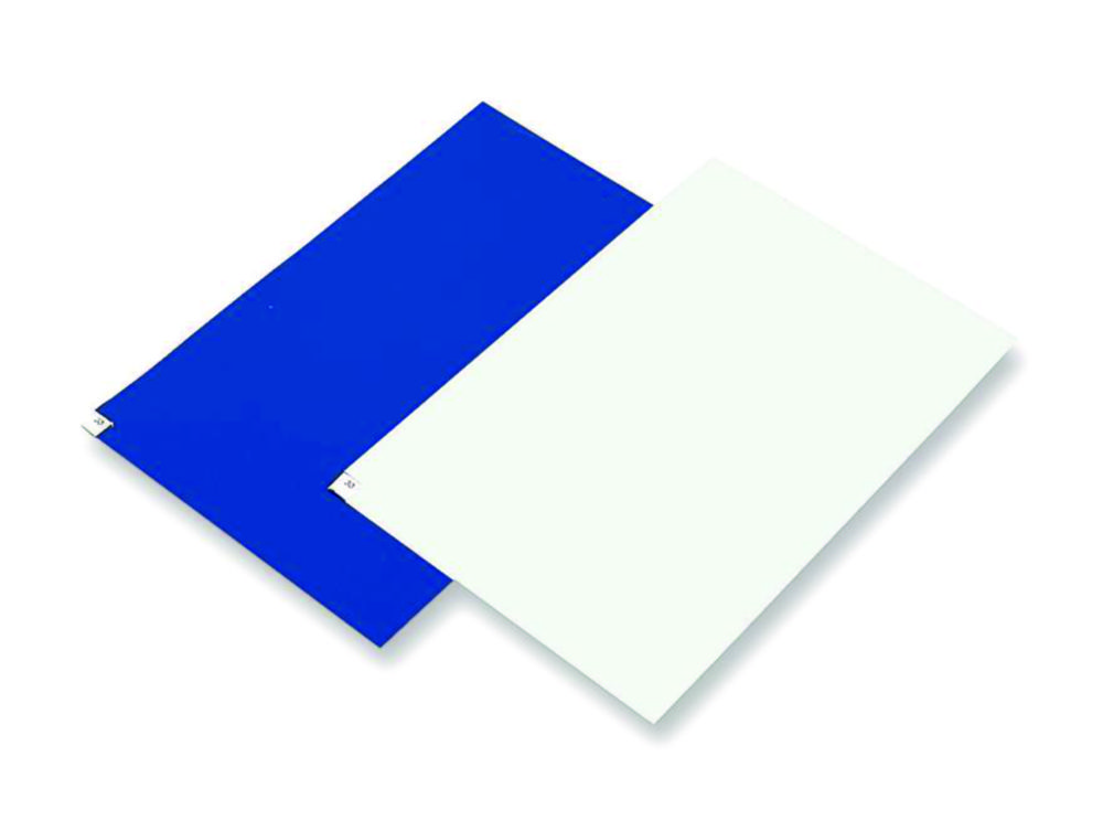 ASPURE Sticky Mats, blå 30 lager, 450 x 900mm, 10/förp.