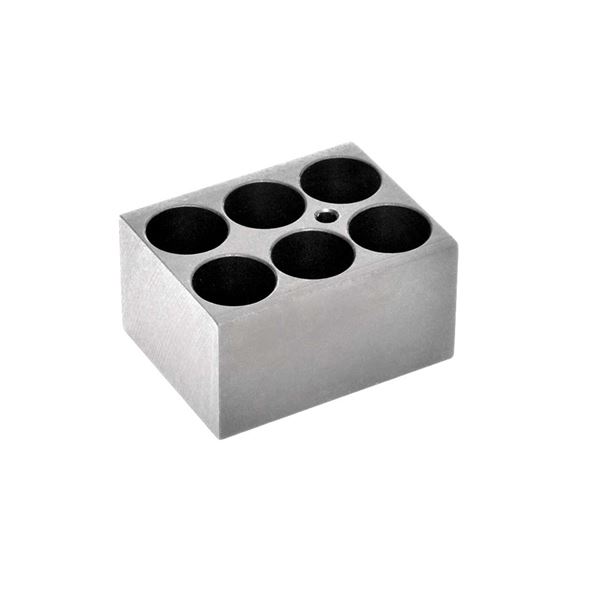 Värmblock, Ø28 mm vials