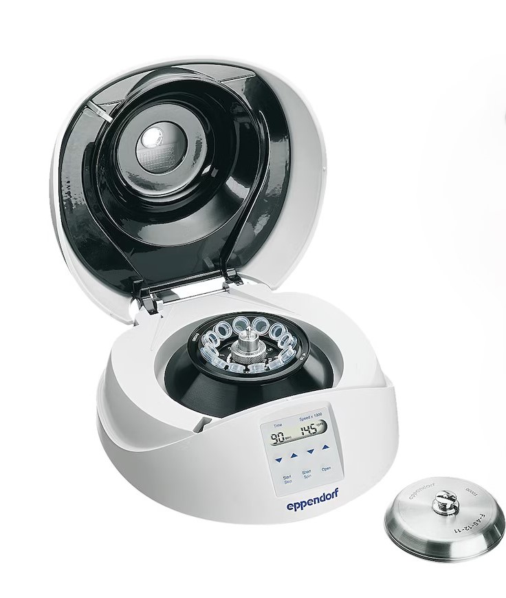 Mikrocentrifug Eppendorf Minispin G, inkl. rotor 12 x 1,5 ml