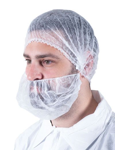 [4661497] Skyddsnät till skägg, Nitritex BioClean, onesize, 1000 st.