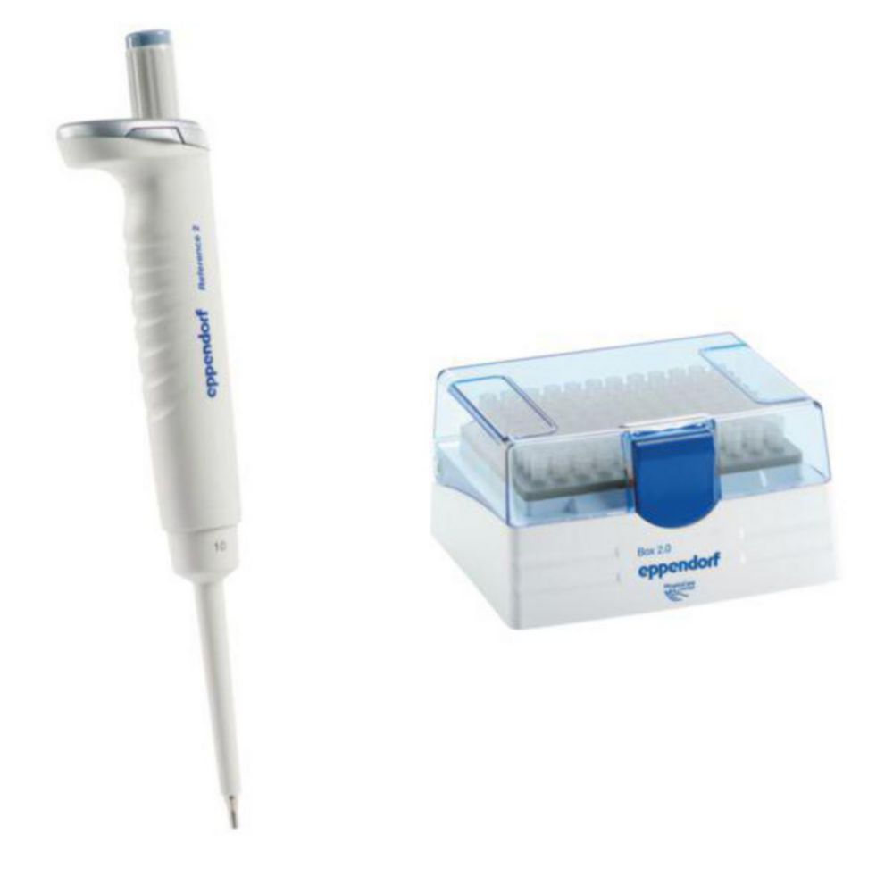 Pipett, Eppendorf Reference 2, 0,5 - 10 µL, GLP
