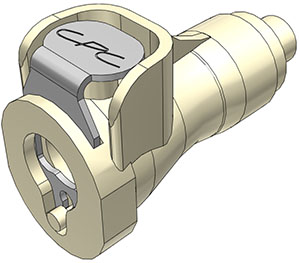 Snabbkoppling PMC12, Ø1,6 mm slangmuff