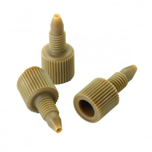 Fittings till PEEK-slangar, Trajan, för HPLC, 1/16" till 10-32UNF