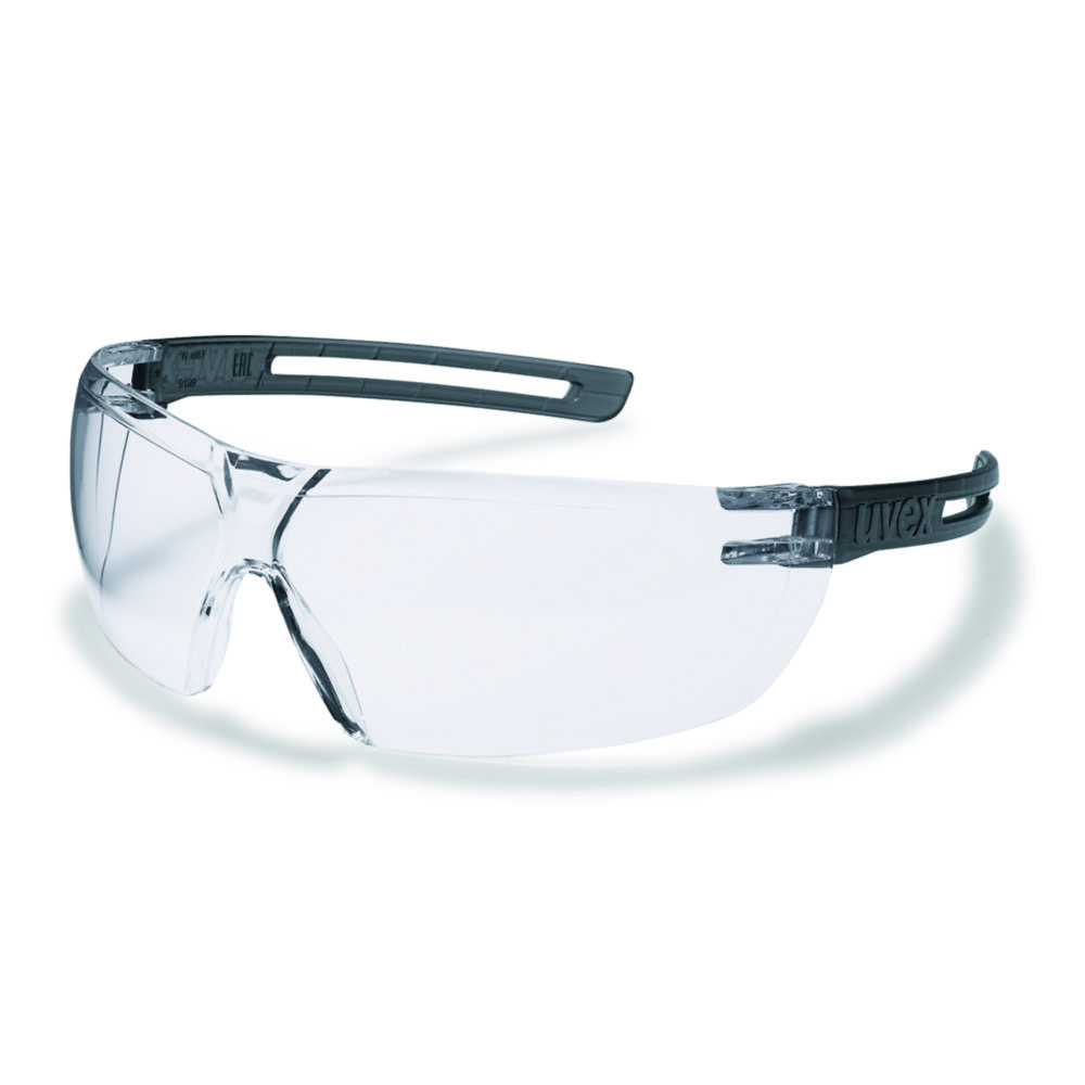 [4664174] Skyddsglasögon, uvex x-fit 9199, klart glas, gråa bågar