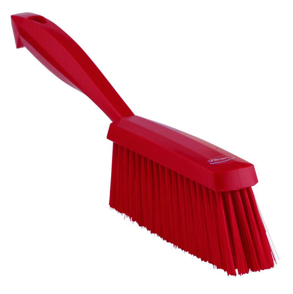 Hand brush, PP, red