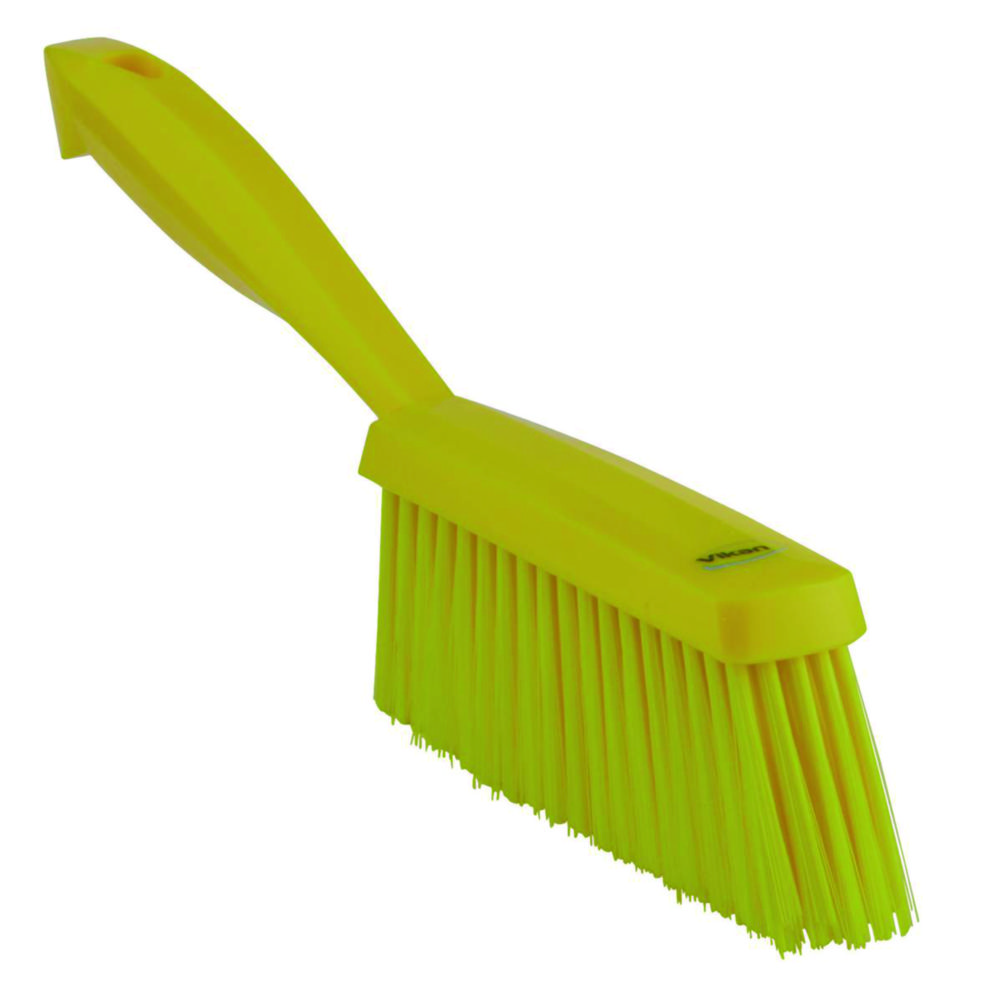 Hand brush, PP, yellow