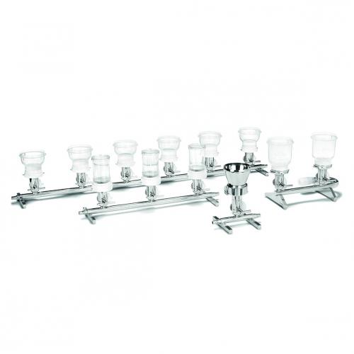 Manifold, Sartorius Microsart, m. 500 mL RS tratt, 3 platser