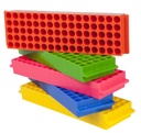 [4672062] Hållare till 80 x 1,5 ml blandade färger