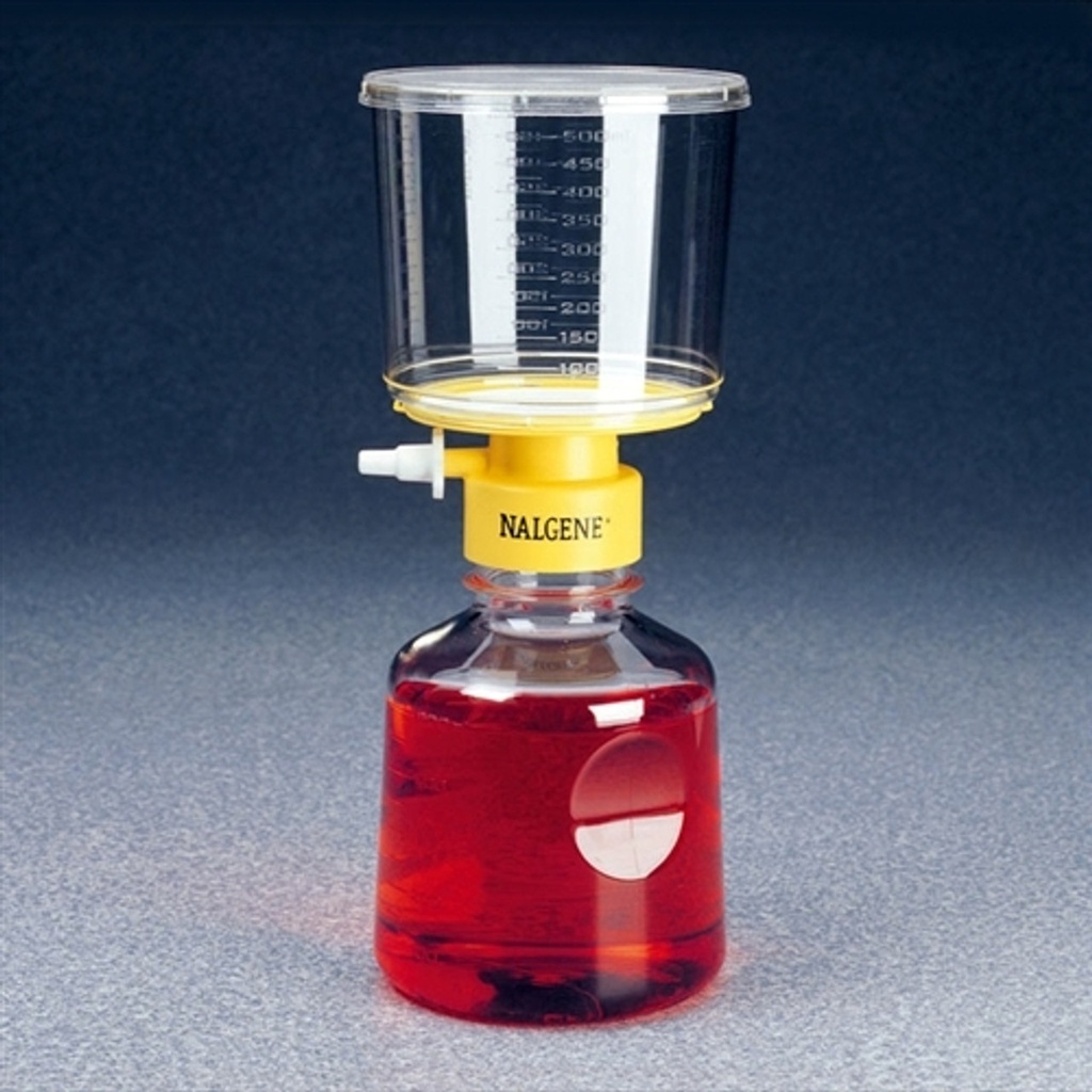 Filtreringsenhet, Nalgene Rapid-Flow 150-0045, SFCA, 0,45 µm, 150 mL / 150 mL, steril, 12 st.