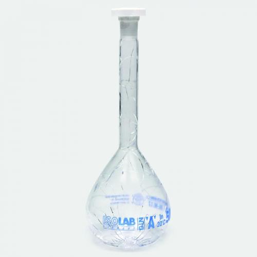 Mätkolv, klass A, coated, NS12/21, PE propp, 25 ml, 2 st.