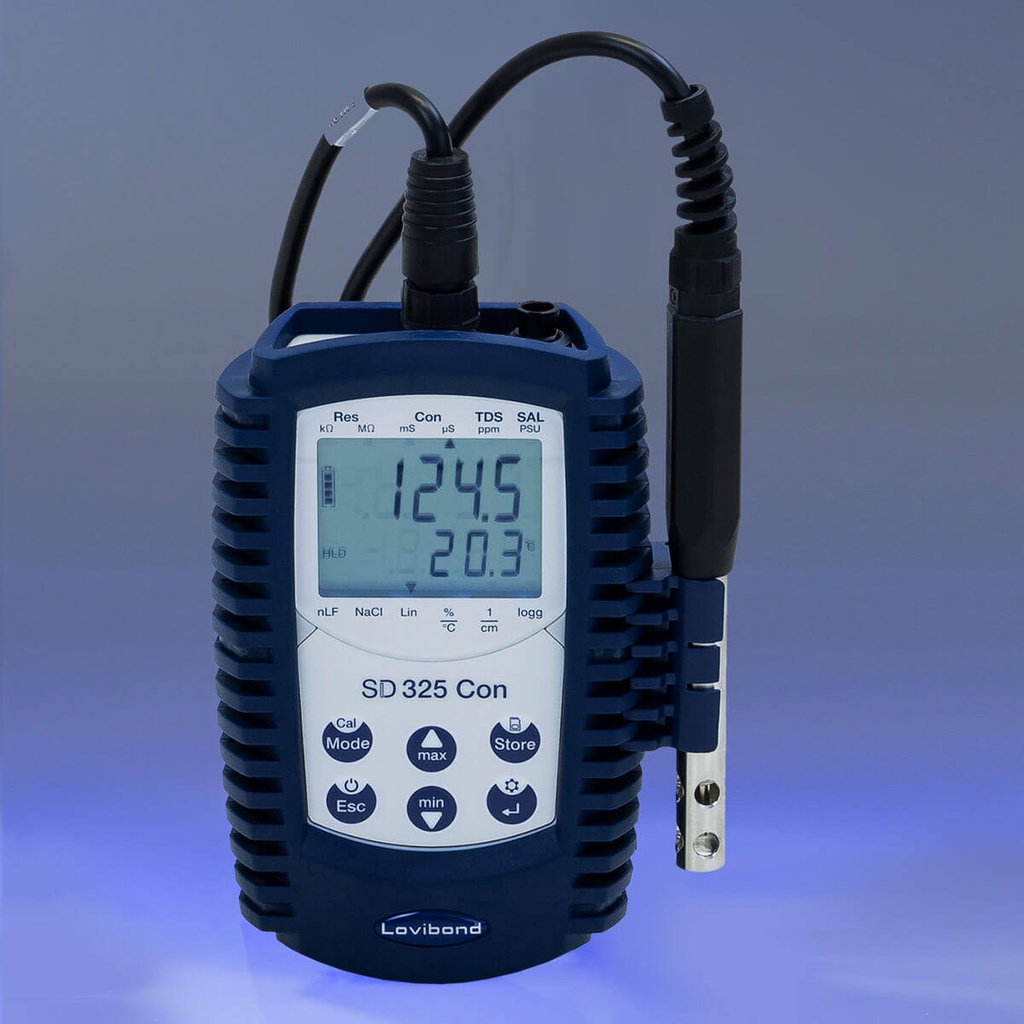 [4678228] Konduktivitetsmätare, Lovibond SD 325 Con, Set 3 m. sensor och tillbehör