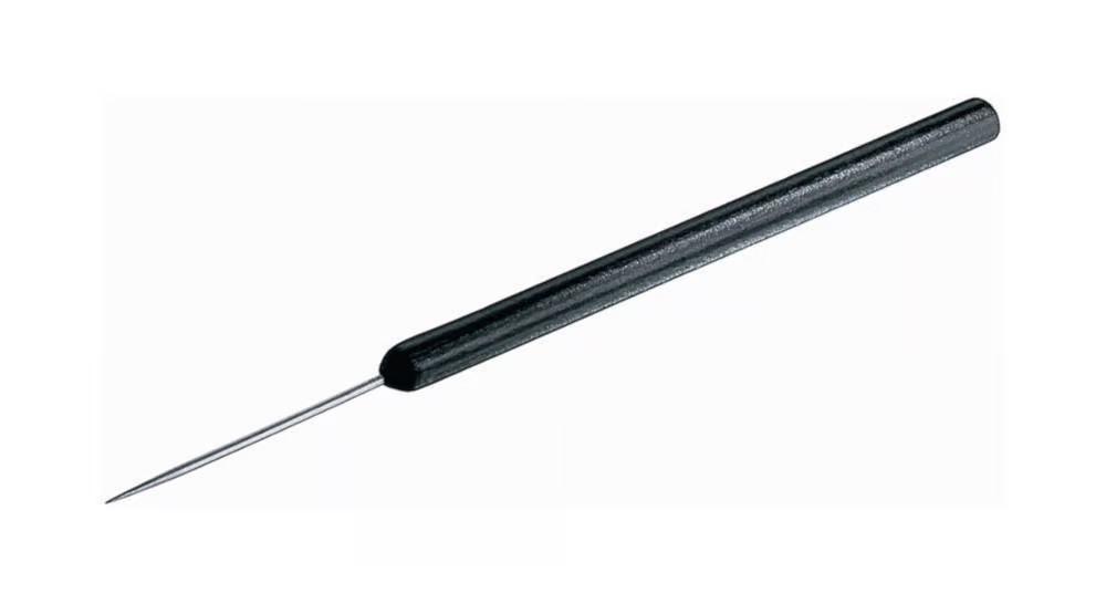 Preparatnål, plasthandtag, rak, 140 cm