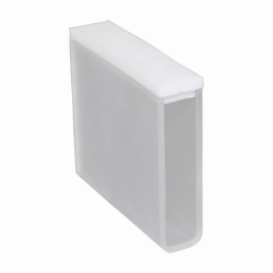 Kyvett, LLG, kvarts, 17,5 ml med PTFE lock, 2 st.