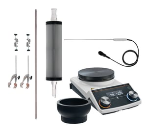 [4684893] Hei-PLATE Refluxpaket Core+, Pt 1000 (V4A), Heat-On-tillsats 1 L, Findenser 29/24