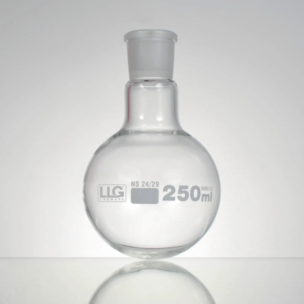 Rundkolv med NS14, LLG, 50 mL, 2 st.