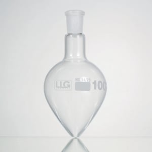 Päronformad kolv, LLG, NS 14/23, boro 3.3, 50 ml