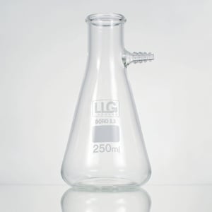 Filtrerkolv, LLG, erlenmeyerform, boro 3.3, 250 ml