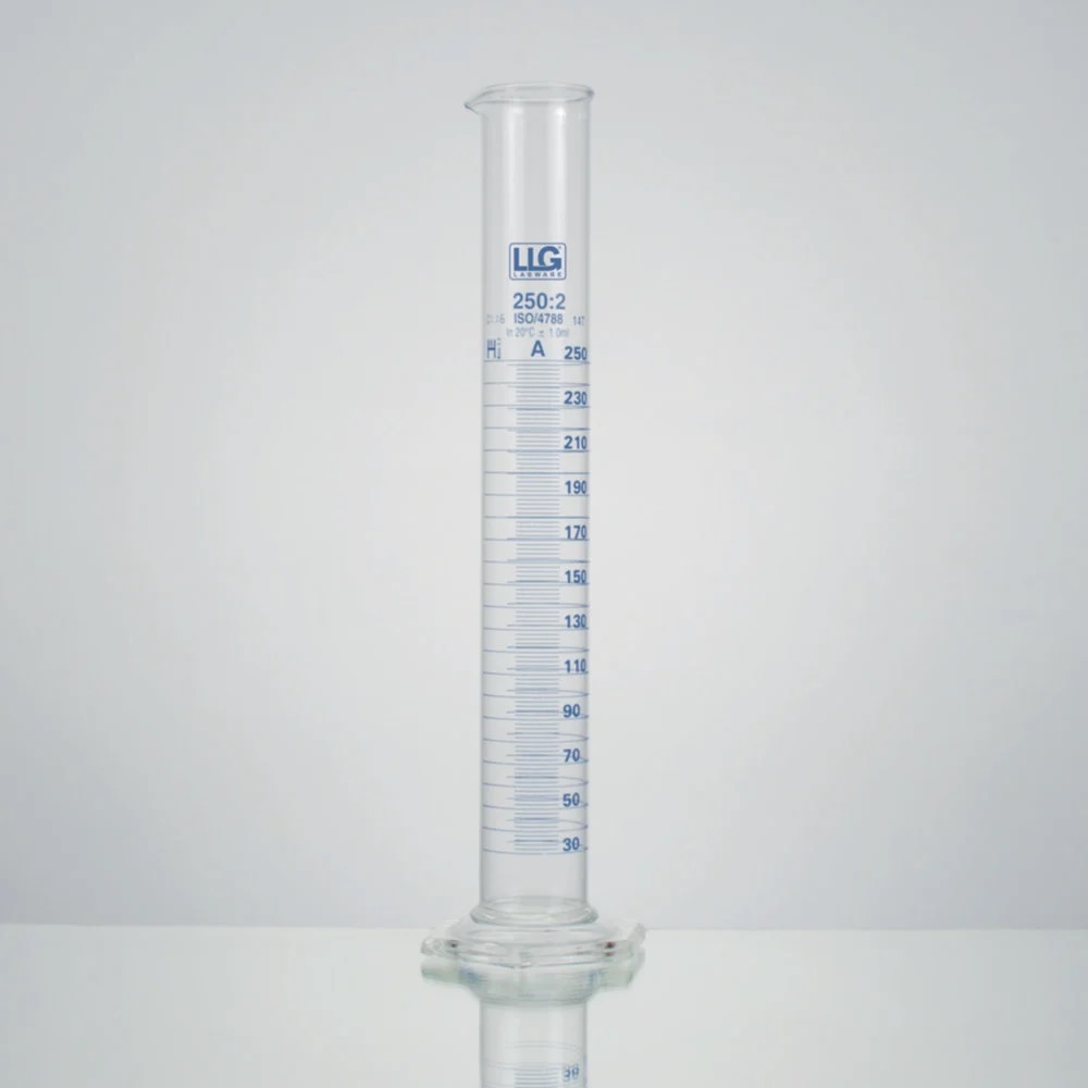 Mätcylinder, LLG, hög, kl. A, 25 mL, 2 st.