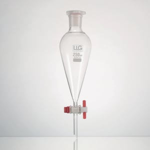Separertratt, LLG, konisk, med gradering, 250 ml