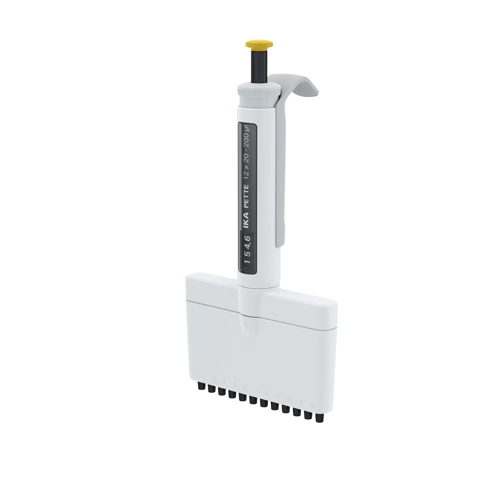 Pipette, IKA PETTE Multi, 12 kanaler, 20-200 µL