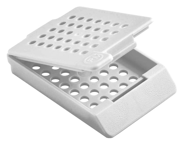 [4688420] Vävnadskassett inkl. lock, Epredia PrintMate, m/runda hål, 1000 st, vit