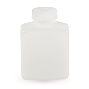 Flaska med vid hals, LLG, fyrkantig, HDPE, 250 ml, 12 st.