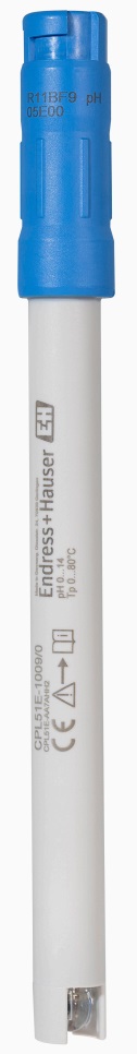 [4696933] pH-elektrod, Endress+Hauser CPL51E, plast, gel, glas diafragm, NTC, Memosens