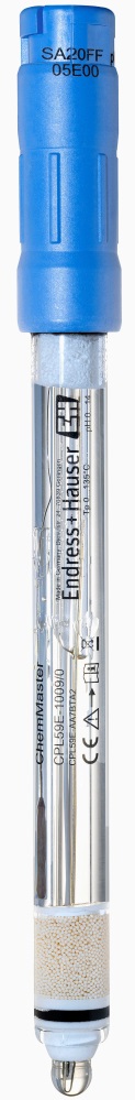 [4696936] pH-elektrod, Endress+Hauser CPL59E, glas, gel, PTFE diafragm, ion trap, NTC, Memosens