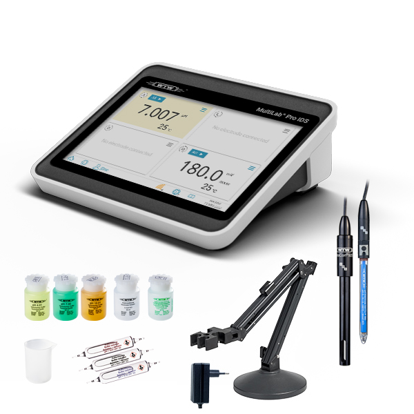 [4712712] Multiparametermätare, WTW MultiLab Pro 20 IDS Set C, 2 kanaler, med 2 sensorer, 1,5 m